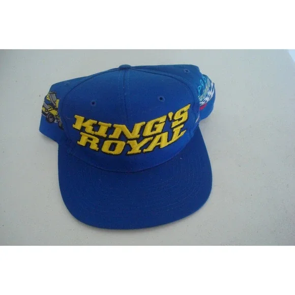 KINGS ROYAL RACING EL DORADO   Snapback BEACH GOLF DEADSTOCK HAT‎ CAP VINTAGE H2