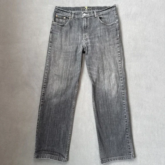 7 for All Mankind Jeans Straight Leg Mid Rise 100% Cotton USA‎ Made