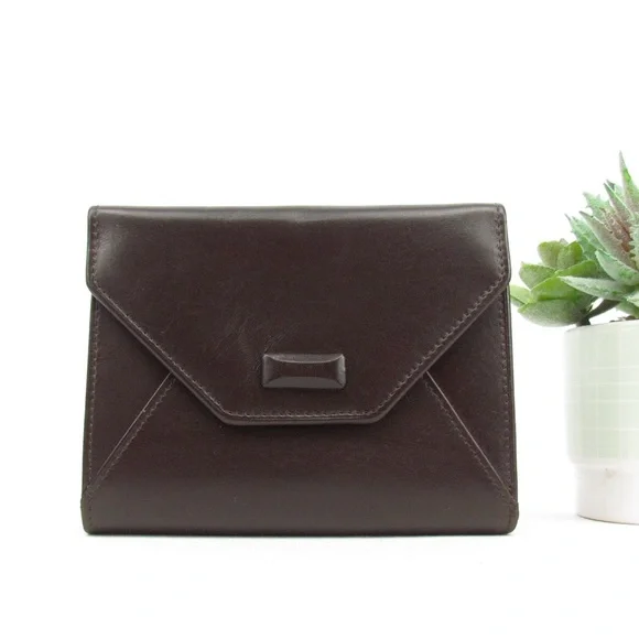 Coach Vintage Brown Leather Wallet