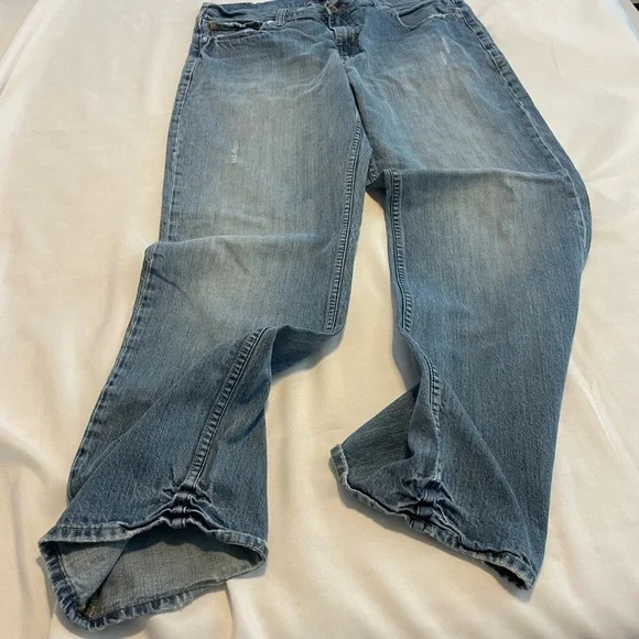 Union bay jeans distressed handcrafted Light Blue Denim