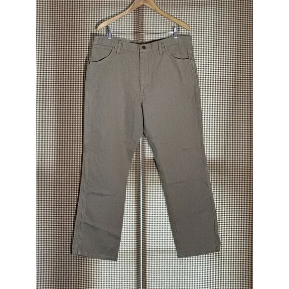 Wrangler Cowboy Cut‎ Jean 38x30 Straight Western Workwear Rodeo 936Tan