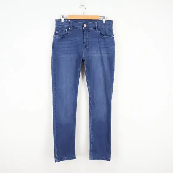 Mugsy Men's Classic Lake Shores Jean Medium Blue Size 34x32