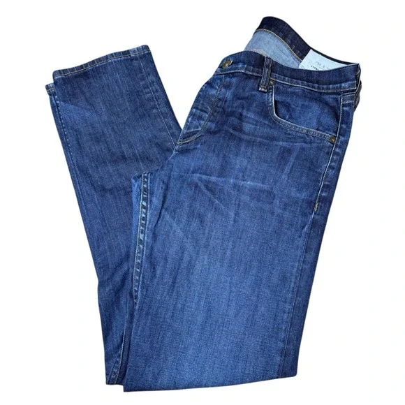 Rag & Bone Jeans Mens 36 Fit 2 Slim Leg Standard Issue Dark Vintage Denim