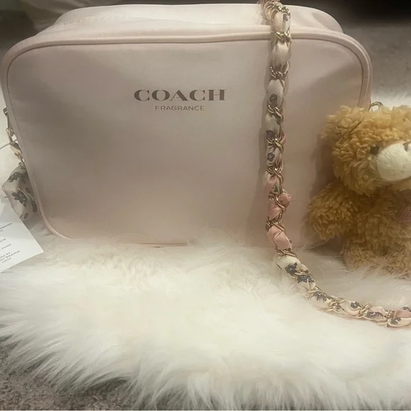 Coach Light Pink Converted Crossbody Bag