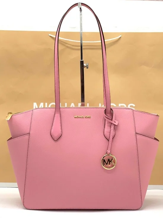 MICHAEL KORS Marilyn Medium Saffiano Leather Tote Bag