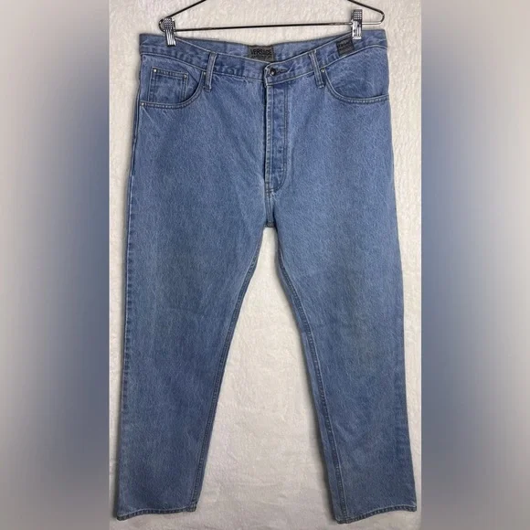 Versace Light Blue Denim Jeans couture