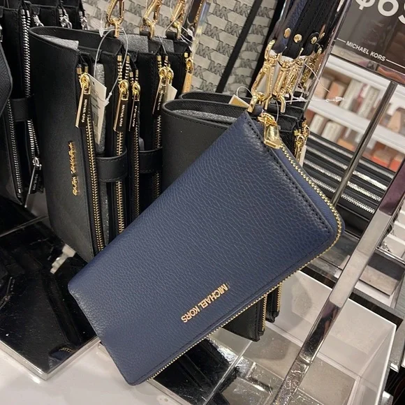 Michael Kors Jet Set Travel Large Travel CONTINENTAL  Navy