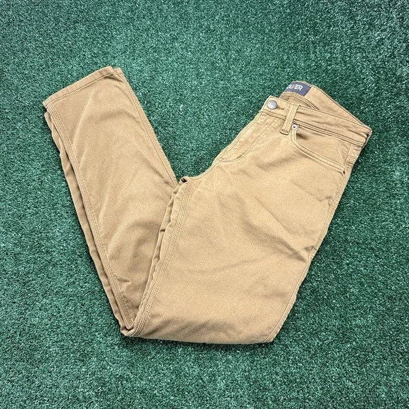 DU/ER Men's Relaxed Taper Fit Jeans Pants Size 30x32 Brown