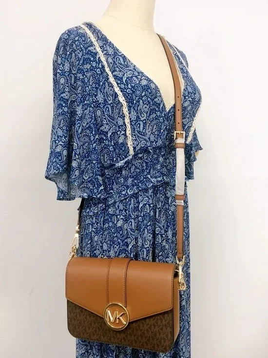 Michael Kors Brown Carmen Crossbody Bag- BRAND NEW/UNUSED