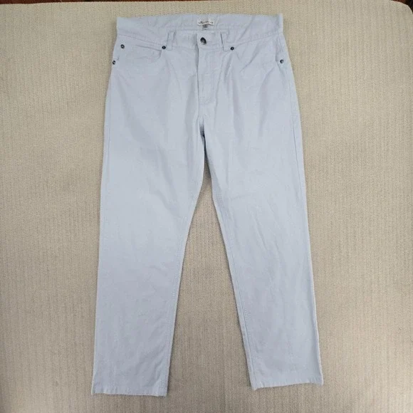 Peter Millar Jeans Mens 33x29 Blue Regular Fit Straight Stretch Denim Pants