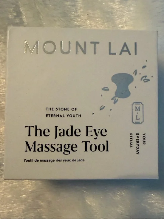 Jade Eye Massage Tool — White