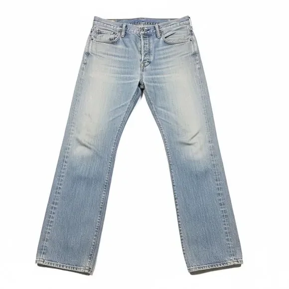 Vintage Y2K Levi's 527 Bootcut Flared Hippie Light Wash Faded Blue Denim 36x32‎