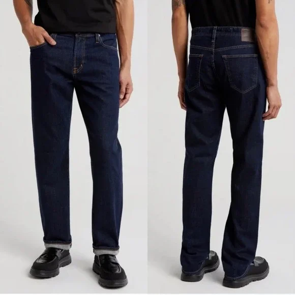 AG Adriano Goldschmied B-Type III‎ Easy Jeans Dark Wash 29x30 Mens NWT