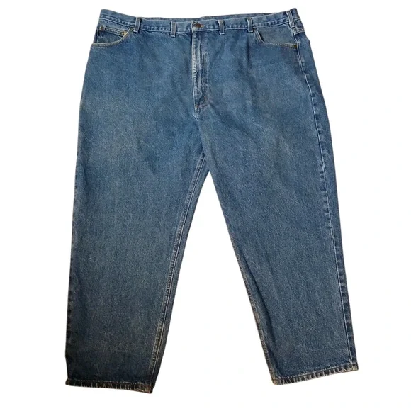 Carhartt B17 DST Men's‎ Relaxed Fit Heavyweight 5-Pocket Jeans 58x30 Blue Denim