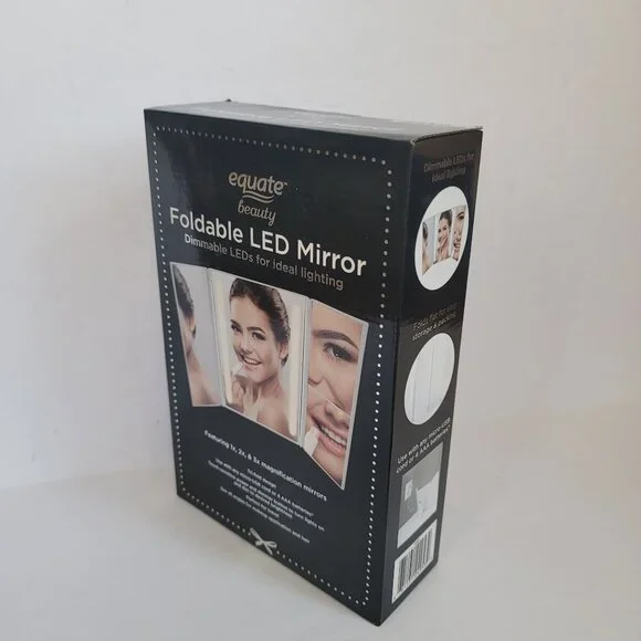 Equate Tri-fold Design Beauty Led Mirror
