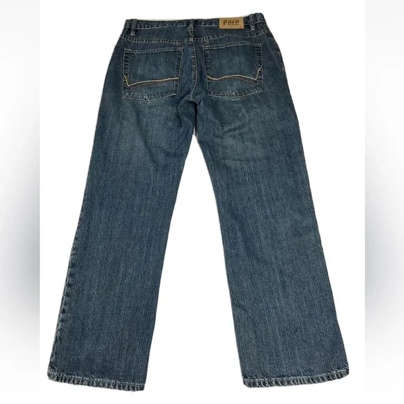 VINTAGE Paco Jeans Mens FIT 32x29 Blue Relaxed Fit Denim 90's Hip Hop TAG 32x30