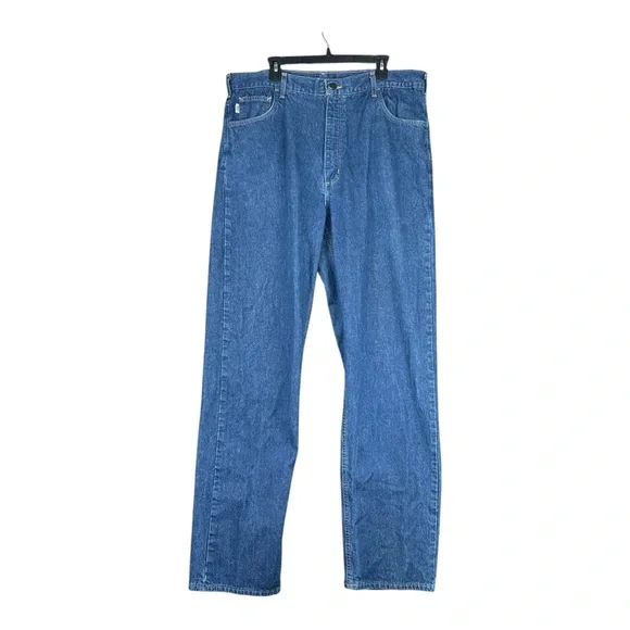Carharrt 40x36 Men’s Jeans Denim FR Workwear Casual Cowboy Rugged‎