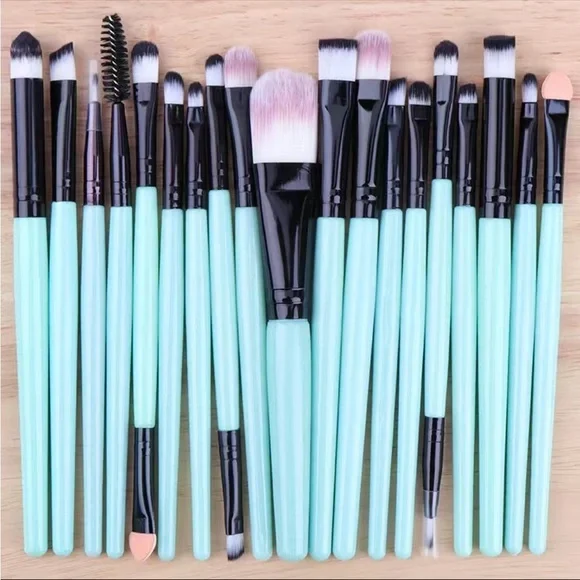 20pc Eyeshadow Makeup Brush Set High Quality