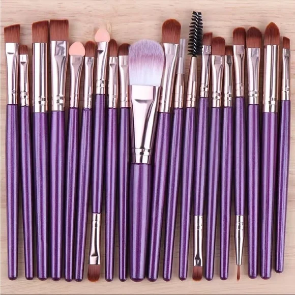 20pc Eyeshadow Makeup Brush Set High Quality
