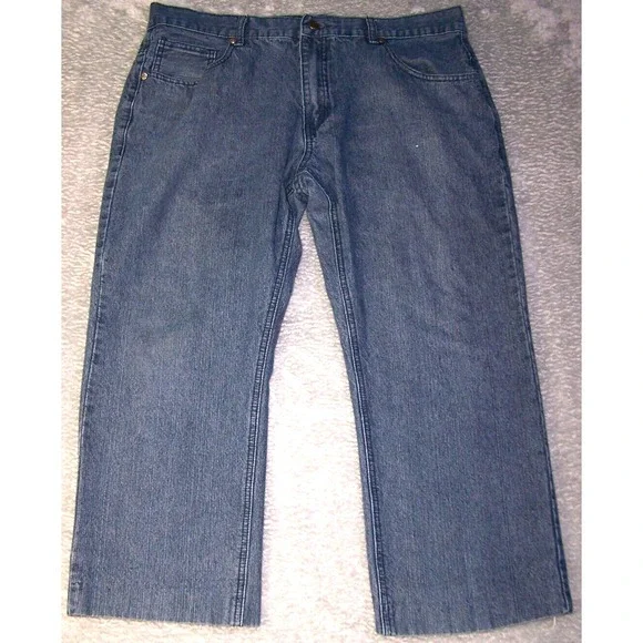 Beverly Hills Polo Club Jeans Men's 36x24 Stretch Denim‎ Blue Jeans