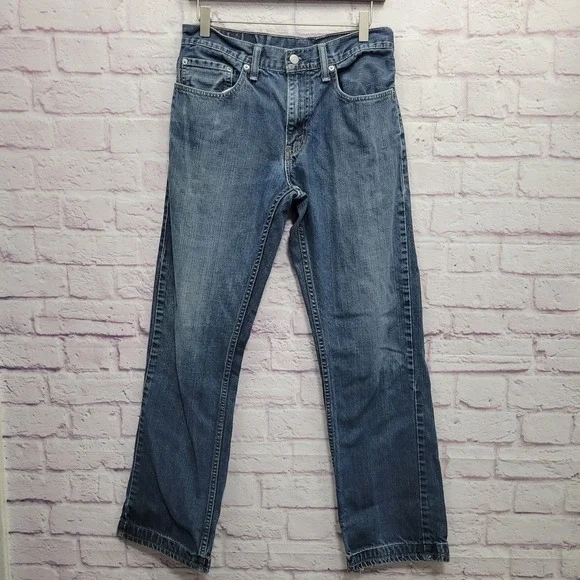 Levi's 559 Relaxed Straight Leg‎ Jeans Hemmed Mens Fits 32x32 Workwear *READ