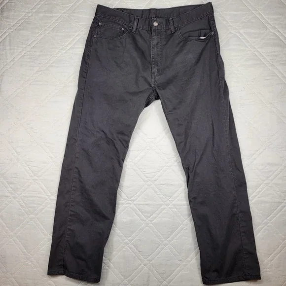 Levis 505 black jeans men's‎ 38X31
