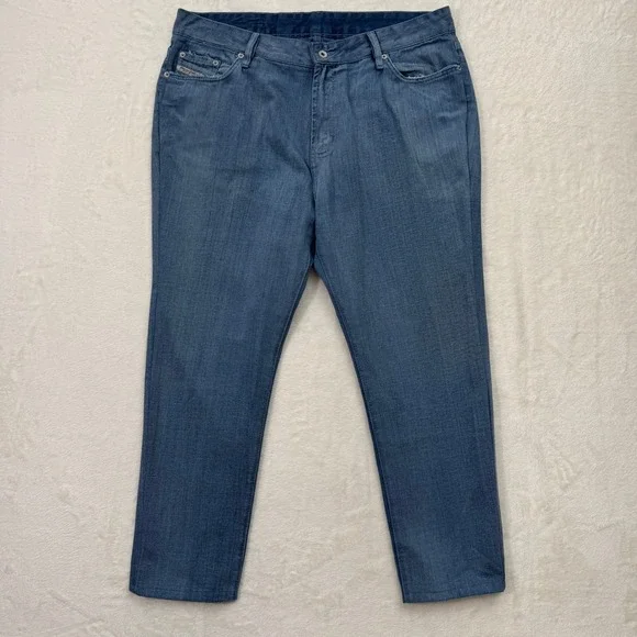 Diesel Jeans Mens 40 Blue Industry Denim Division Straight Leg Made in Italy