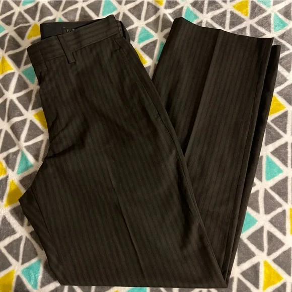 Mens pinstripe dress pant