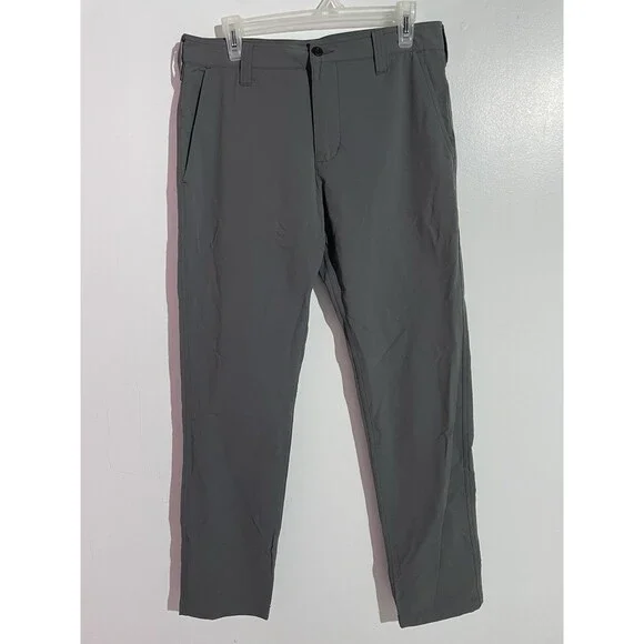American Giant Pants 32x32 Gray Brigade Nylon Stretch Casual Chino Outdoor Hiker
