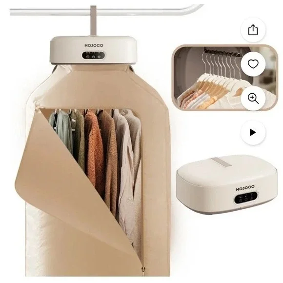 600w Electric Portable Clothes Dryer For Apartment Compact Folding Clothes Dryer