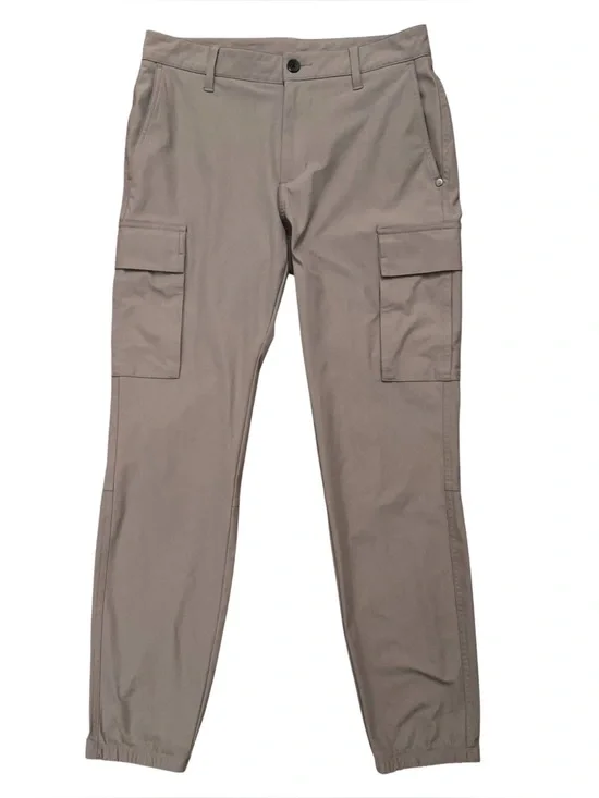 Vuori Meta Cargo Pants Mens Size 28 Jogger Tapered Leg Stretch V451 Gray