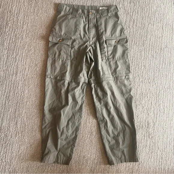 Orvis Convertible Hiking Pants Olive Green Men’s size 32
