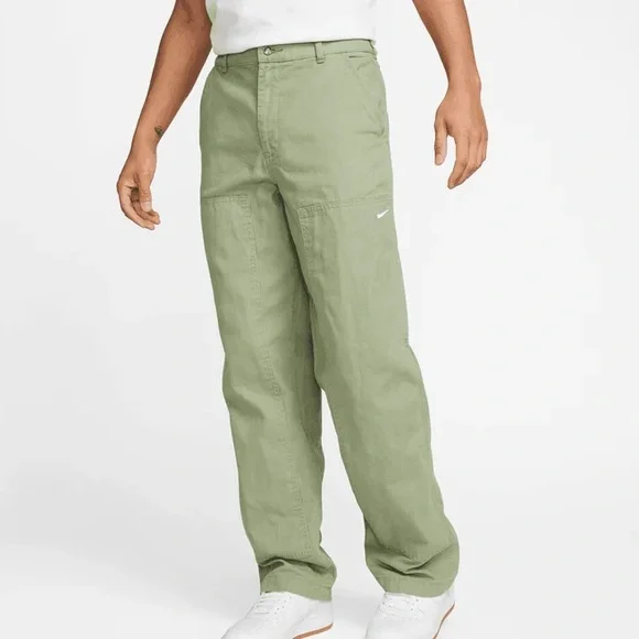 Nike Life Men's Green Double Panel Pants Size‎ 36