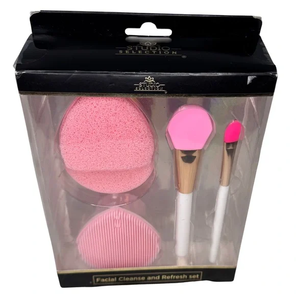 Studio Selection Facial Cleanse and Refresh Set, 4 pieces NEW