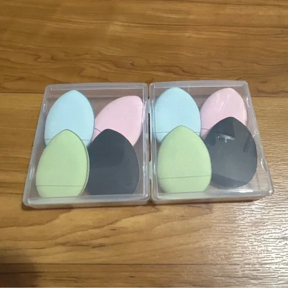 Set of Colorful Mini Makeup Sponges