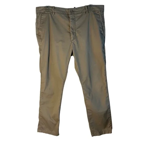 Levi’s Men's Khaki Flat Front Chino Pants 34W 29L PLS READ