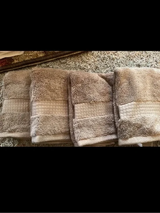 Apt. 9 Brown Cotton Washcloths - Set of 4