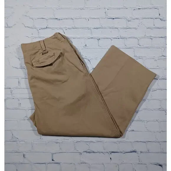 Abercrombie & Fitch‎ Pants Mens 36x28 Brown Loose Fit Chino Vintage 90s Y2k
