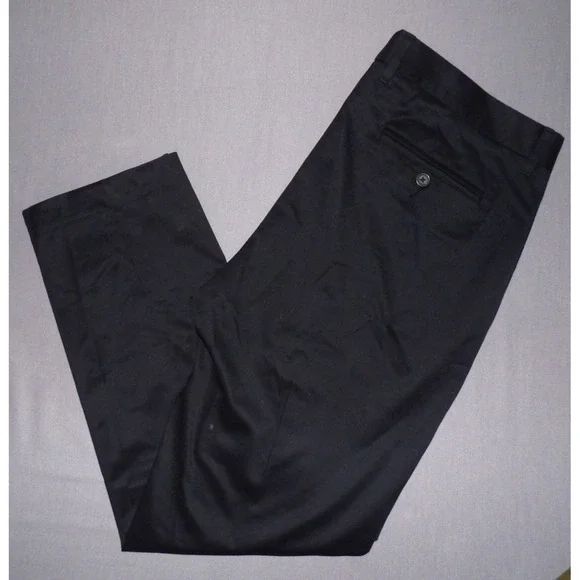 BONOBOS Black TUESDAY Slim Fit Cotton Stretch Chino Pants Men's 35 X 30