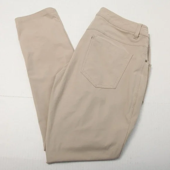 Lululemon Pants Mens 32 Khaki ABC 5 Pocket Slim Stretch Casual Performance Tech