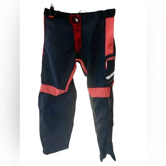 MSR XC Motocross Racing Pants, men's 32 Red And‎ Black
