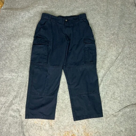 511 Tactical Mens Pants 34x26 Navy Cargo Utility Ripstop Security Tactical‎ Gorp