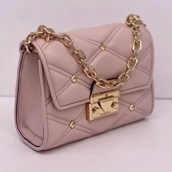 Michael Kors Serena Small Studded Crossbody