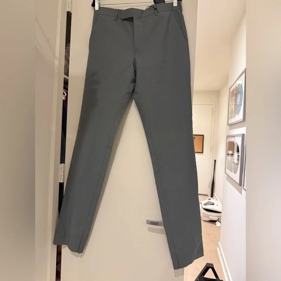 PRADA Men's Slim Dress Pants - Gray