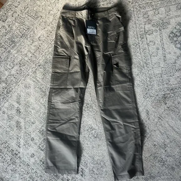 NWT GSTQ Lightweight Cargo Pants Canteen Men's Pants 31