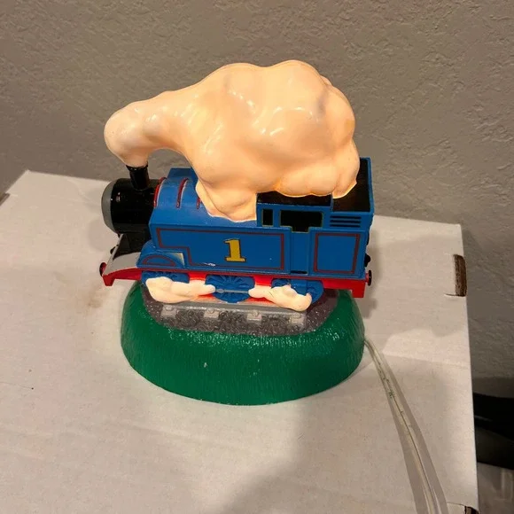 VTG 1992 Thomas‎ the Tank Engine Train Light Up Smoke Cloud Display Figurine
