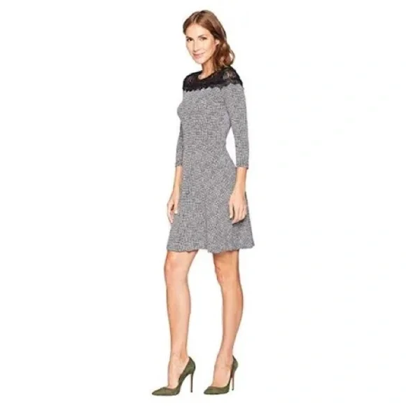 Michael Kors Womens Tweed Mini Dress size Medium
