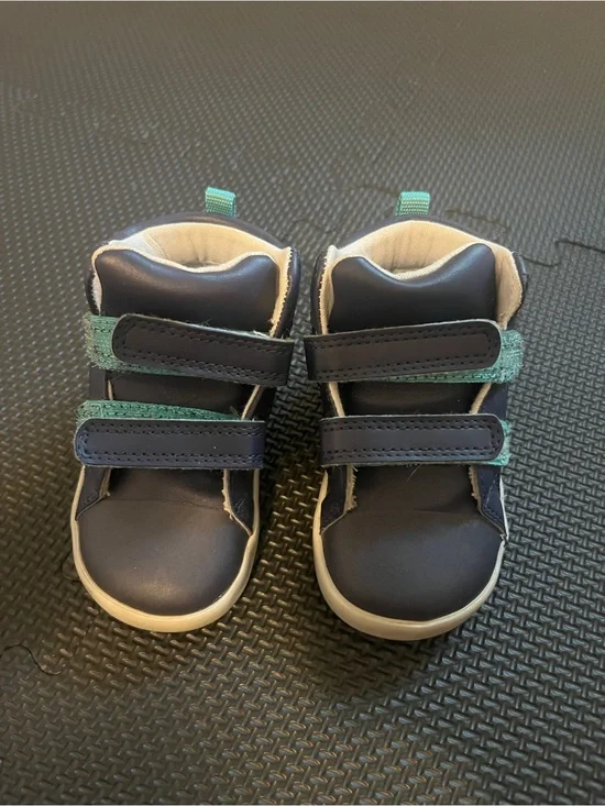 Ten Little Everyday Original High Top Sneakers Blue Sz 5.5 Toddler