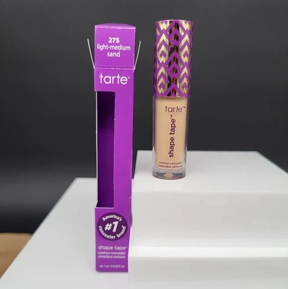 Tarte Shape Tape Concealer: Light-Medium Sand (27S), 1ml (Travel Size/Mini), NIB