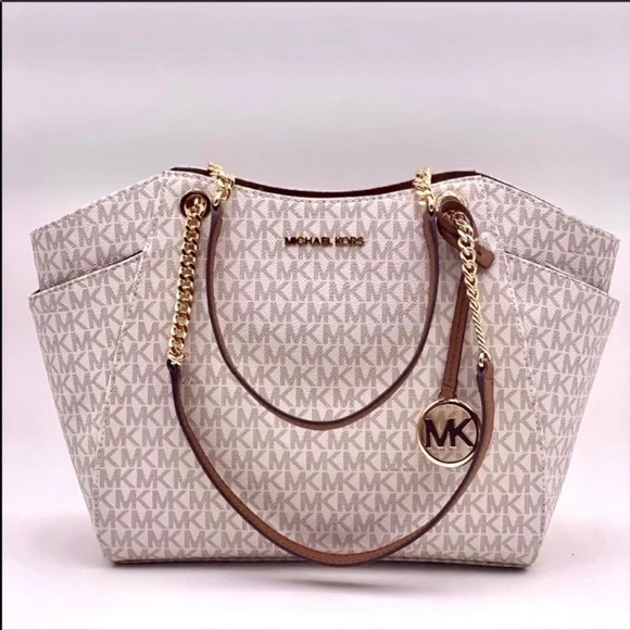 Michael Kors LG Chain Shldr Tote Jet Set Tote